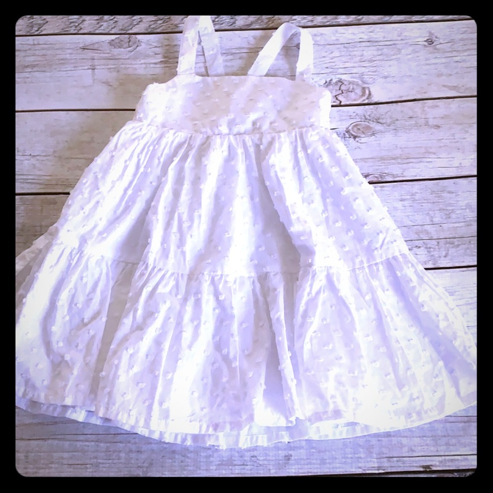 Like New! Gymboree little white dress